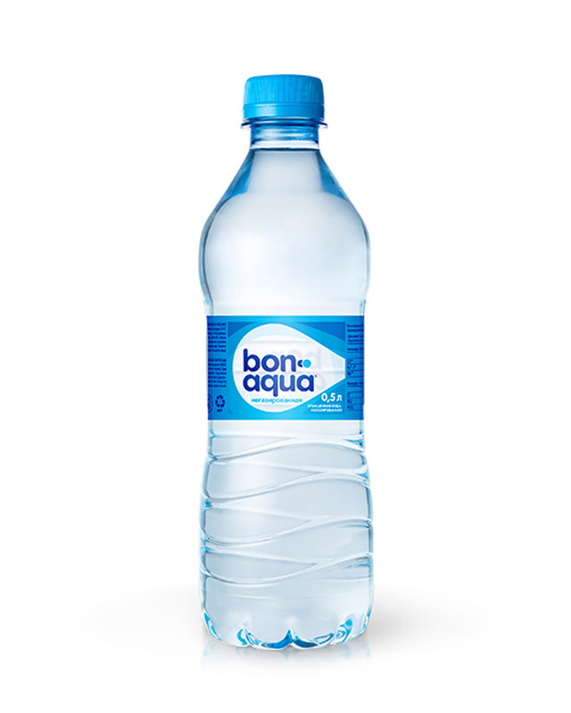Вода негазированная bonaqua 0,5 л