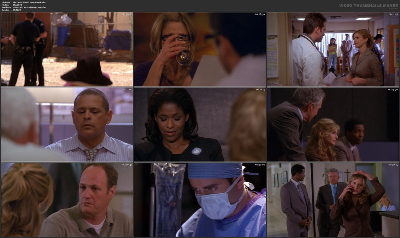 The Closer S06E05 Heart Attack.mkv