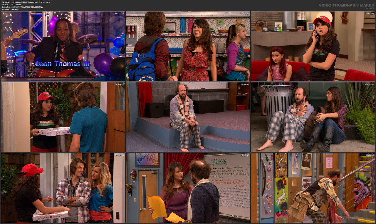 Victorious S02E09 Tori Tortures Teacher.mkv