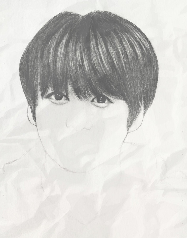 crumpled