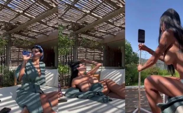 Mia Khalifa – Smoking Hot Outdoor Talking Dirty Naked PPV