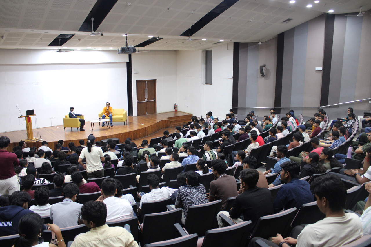 Mohit Tyagi Sir at IIT Hyderabad Freshers Orientation 2026
