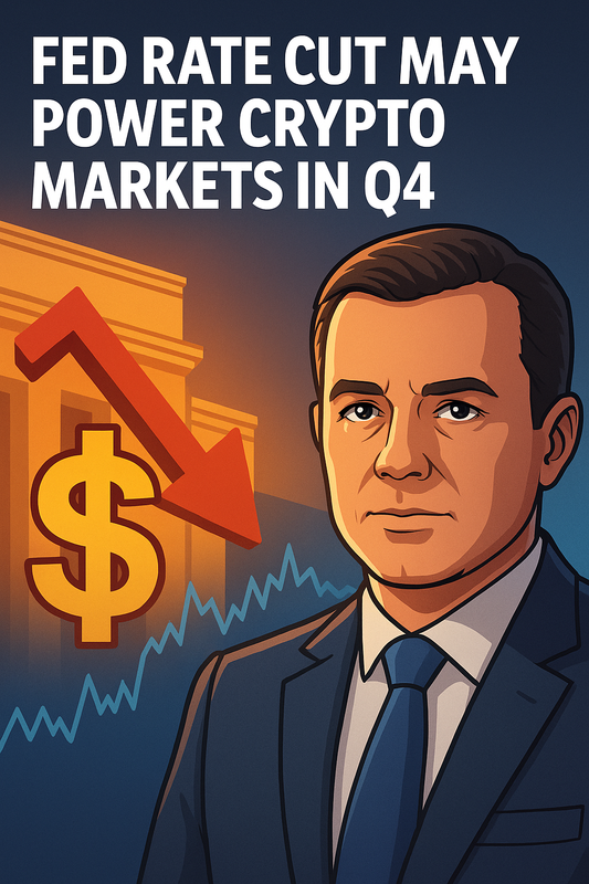 Fed rate cut may power crypto markets in Q4, according to Crypto.com CEO.