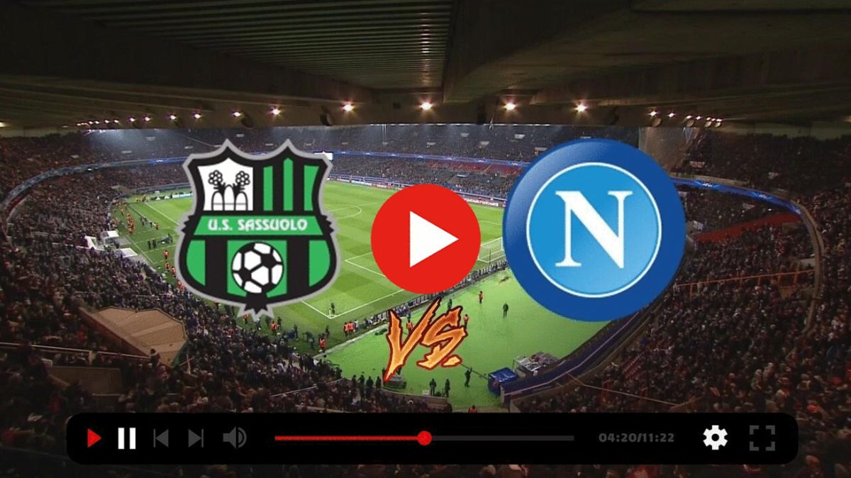 Sassuolo-Napoli Streaming Gratis ROJADIRECTA TV Video DAZN