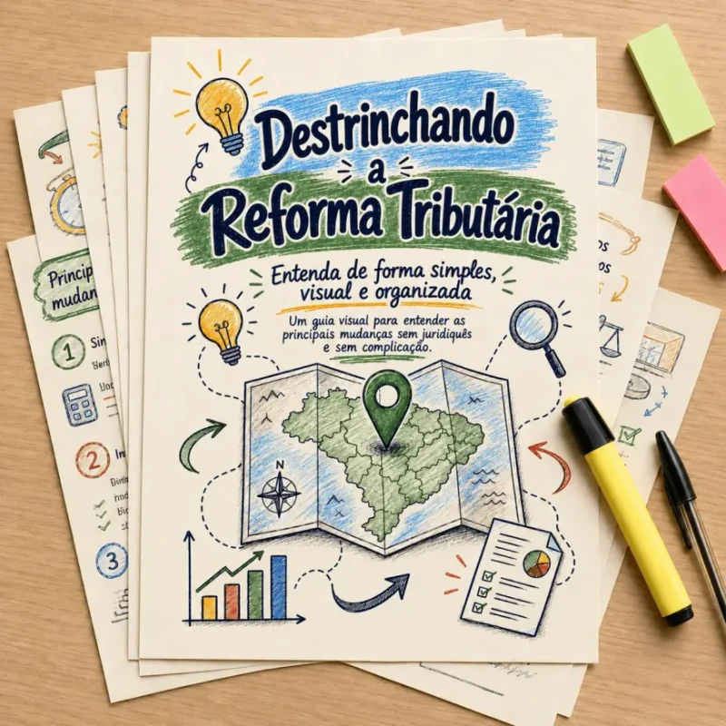 Reforma Tributária em Mapas Mentais em uso 1