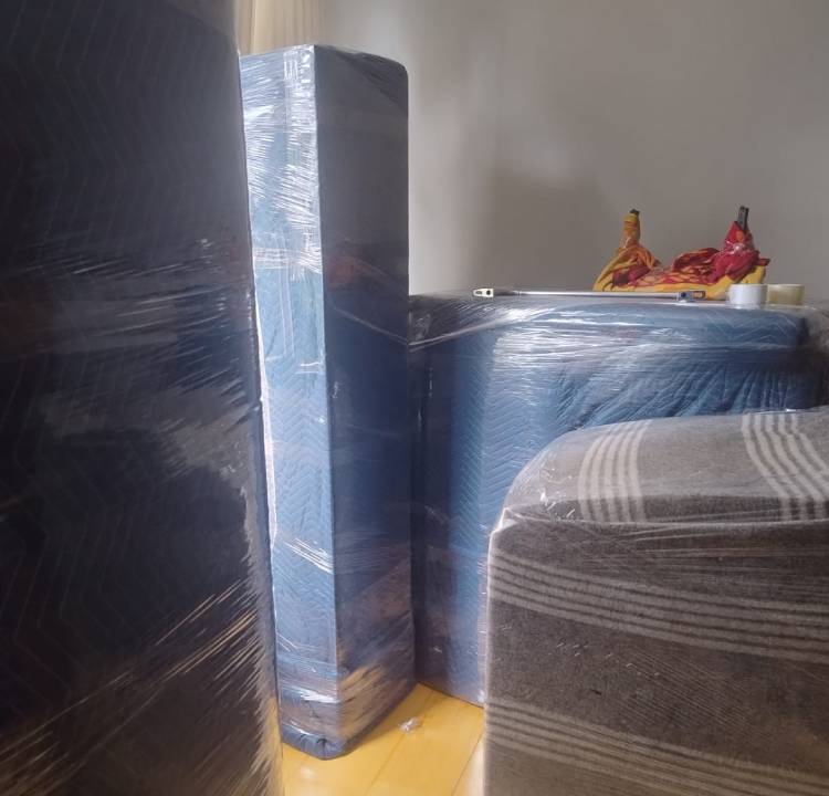 Carreto e mudança realizada em Belo Horizonte