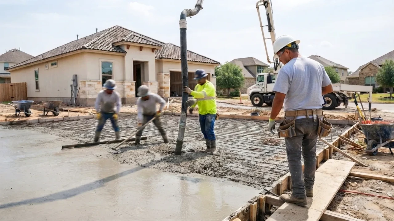 Concrete Pour Day Oversight San Antonio Homeowner