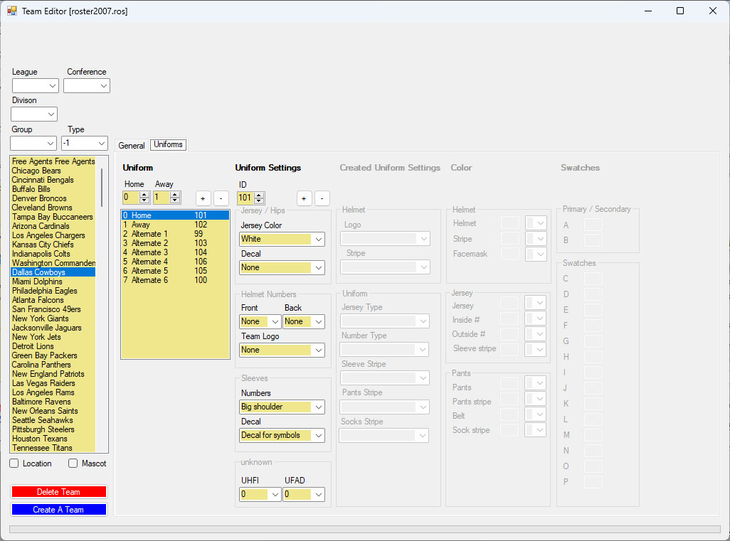 Madden Xtreme DB Editor - FootballIdiot