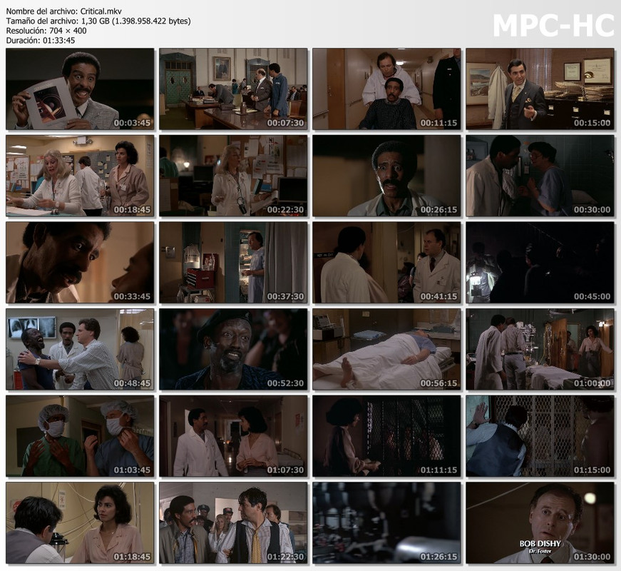 Critical Condition [1987] DVDrip | latino