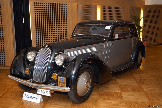 Lancia Astura Coupe Gran Lusso Stabilimenti Fari