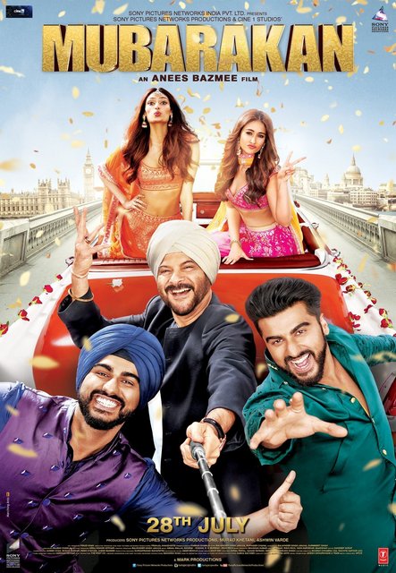 Mubarakan (2017) Hindi 480p HDRip x264 AAC 400MB ESub