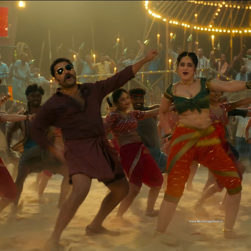 64 Ayesha Khan Hot Item Song MOTHA in Gangs of Godavari (2024)