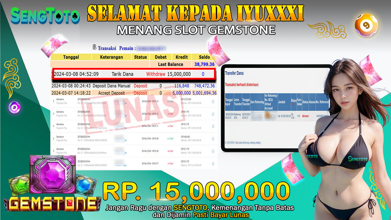 BUKTI PEMBAYARAN SLOT GEMSTONE