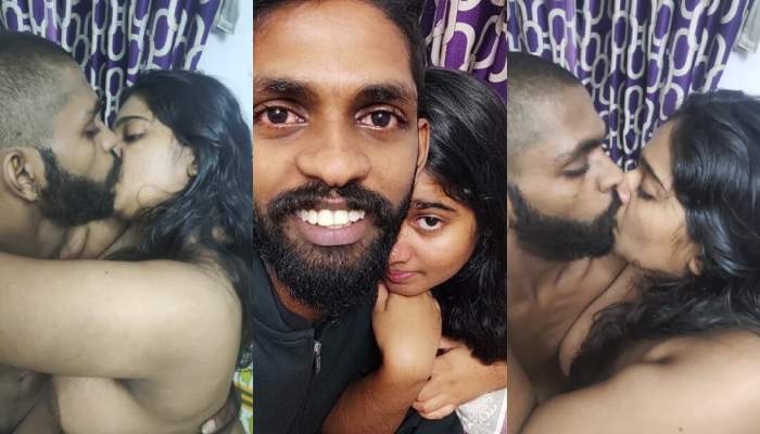 BBW Mallu girl Lover Boob sucking and Kissing fun with boyfriend