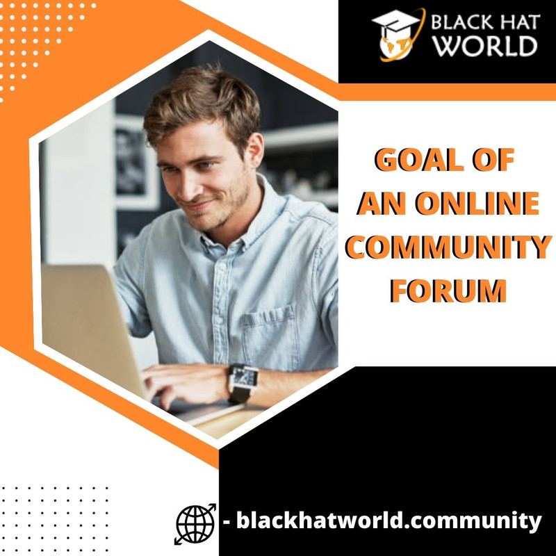 What is the Goal of an Online Community Forum?