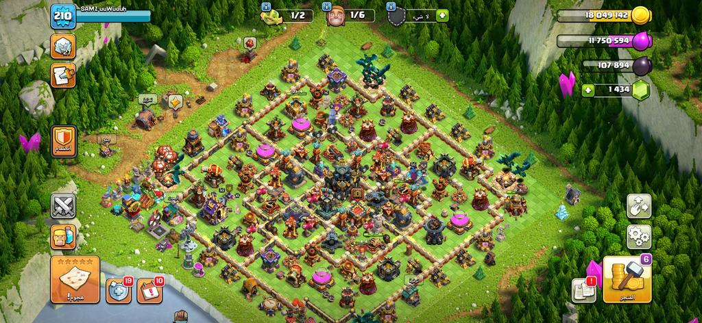 بيع حسابات كلاش اوف كلانس رخيصة