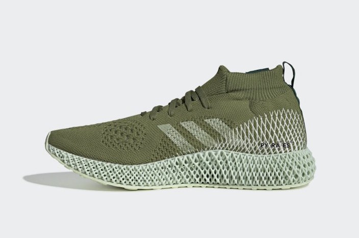 Pharrell-adidas-4-D-Olive-Green-Release-Date-1