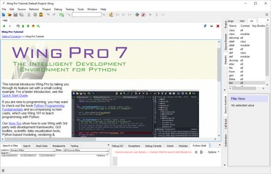 Wing Pro 7.2.2 Wing Pro 7.2.2