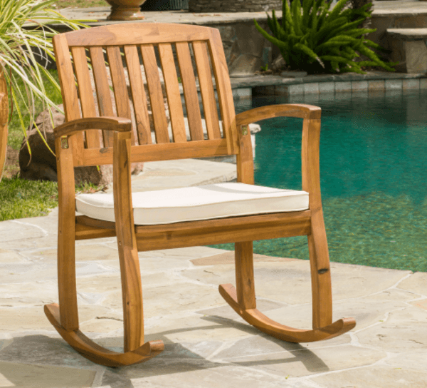 rocking lawn chair