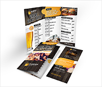 Beer Club / Pub Menu Print Bundle - 1