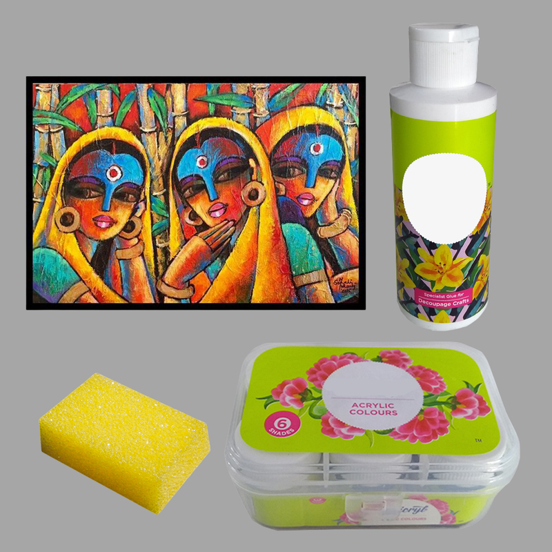 Image Transfer on MDF Box DIY Kit