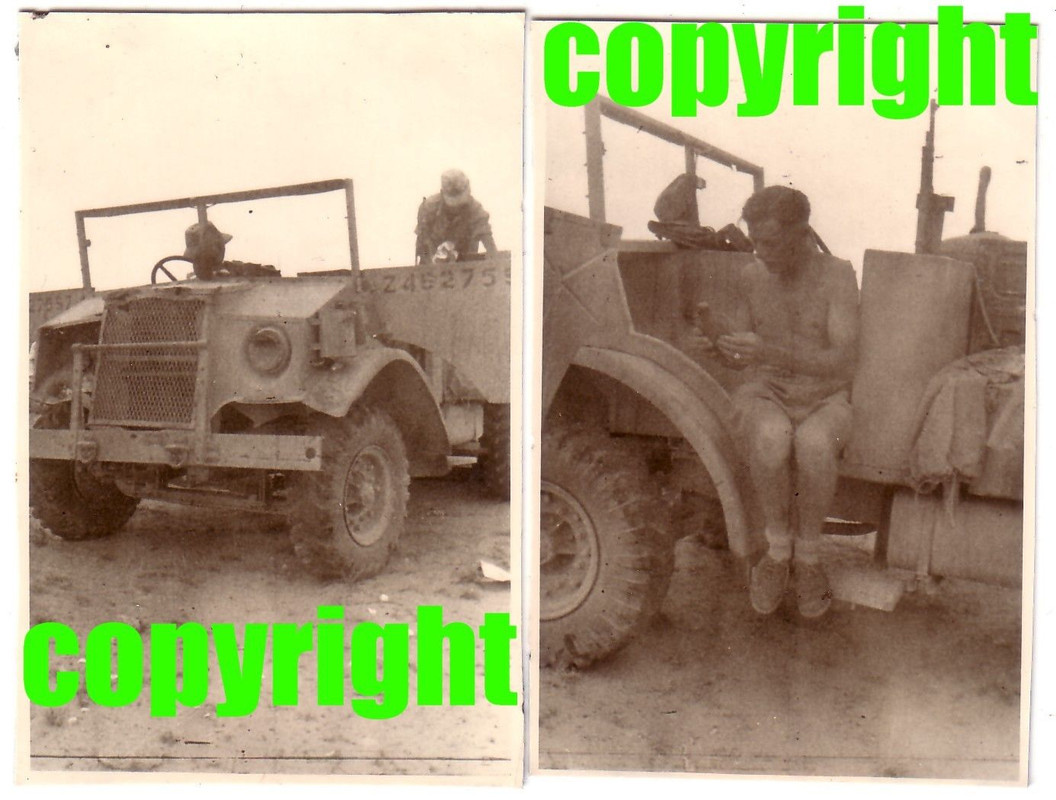 Orig.Fotos Afrika Fallschirmjäger Dak Beute Lkw 