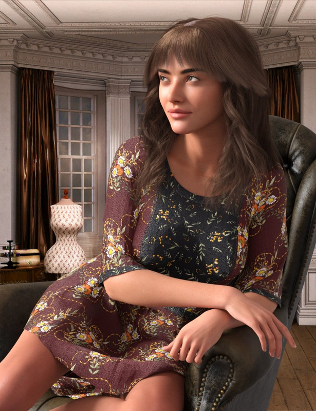 dForce DC Boho Mini for Genesis 9 and 8 Female