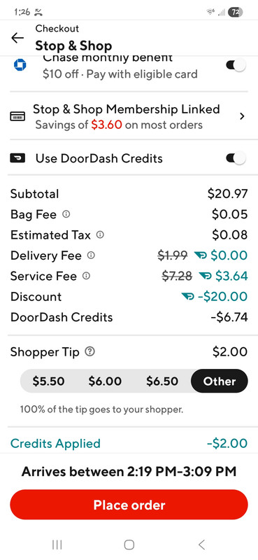 Screenshot 20251226 132650 Door Dash