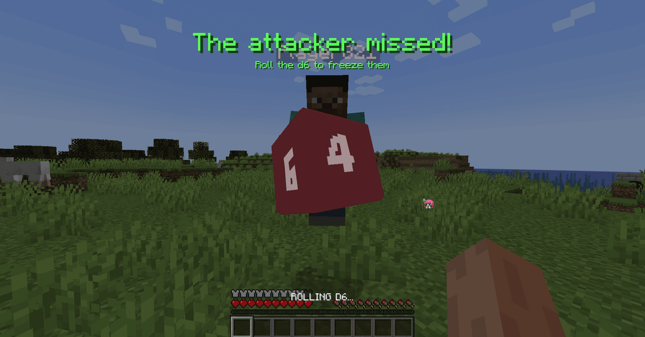 Roll For Survival Minecraft Mod