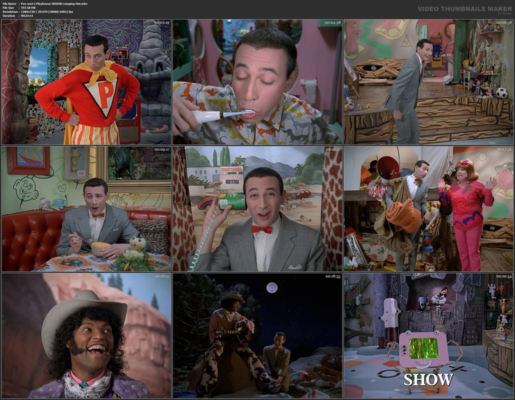 Pee-wee's Playhouse S05E08 Camping Out.mkv