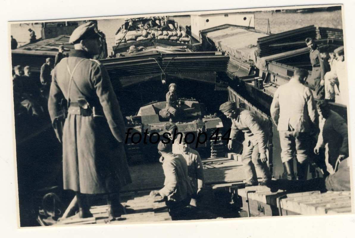Schiff Landungsboot Panzer Sturmgeschütz StuG Op