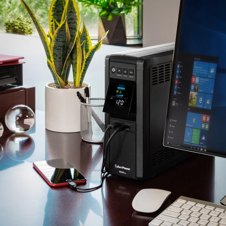 CyberPower UPS battery backup unit