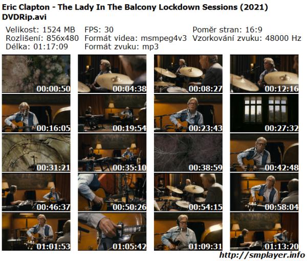Eric Clapton - The Lady In The Balcony Lockdown... (2021)