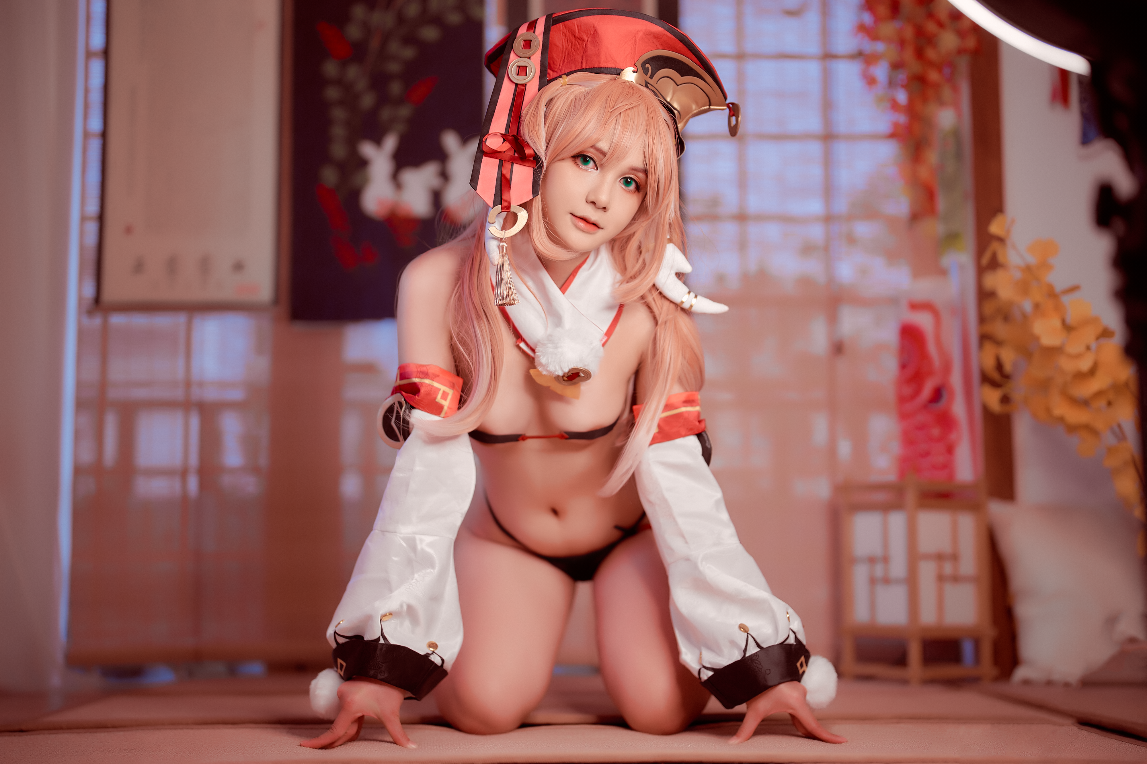 Joyce Lin2x Yanfei Cosplay Genshin Impact 高清图集 33P插图9