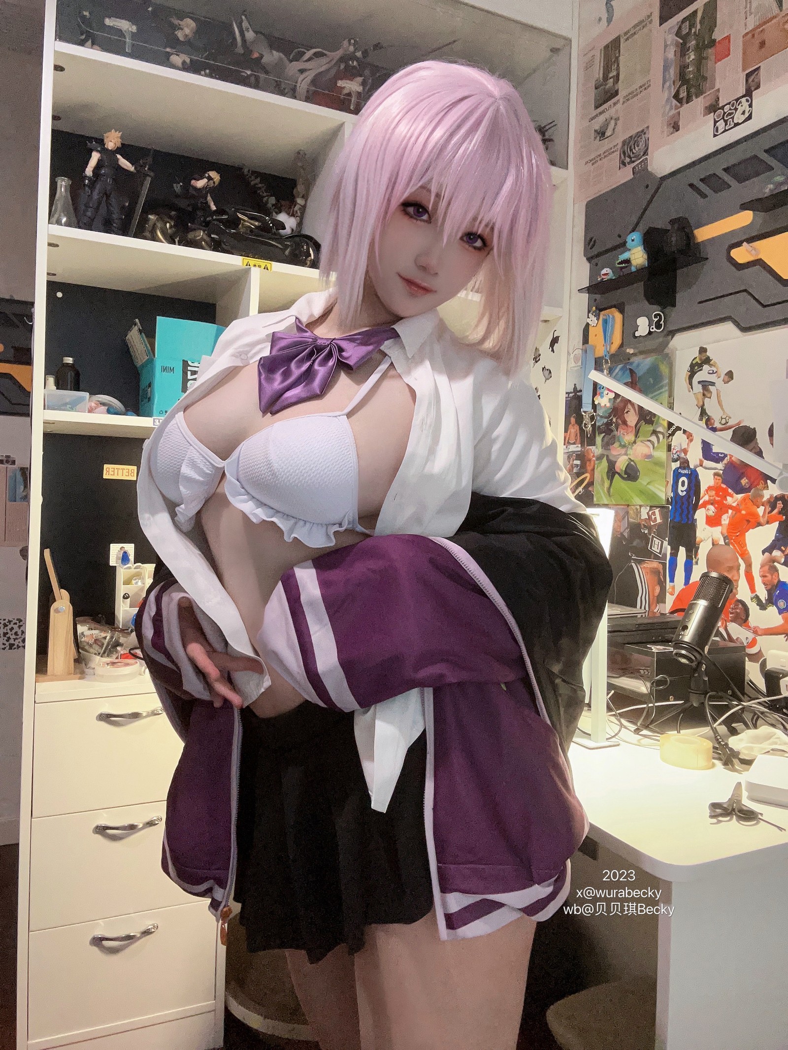 贝贝琪 Becky 新条茜 Cosplay 写真集｜动画角色摄影（40P｜226MB）插图8