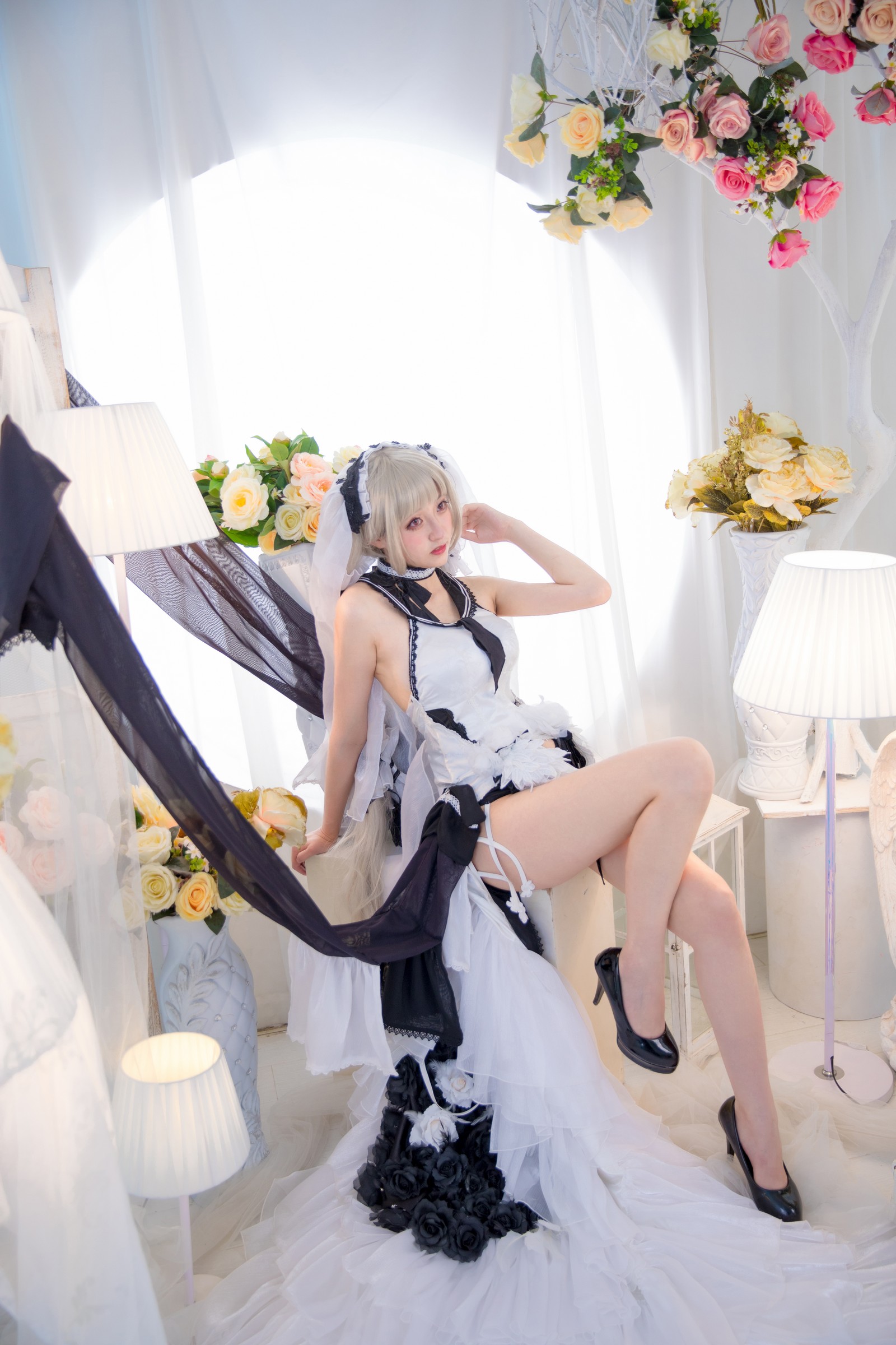 冬马路纱 碧蓝航线 可畏 Cosplay 写真｜人气舰娘 高清图集（15P｜166MB）插图3