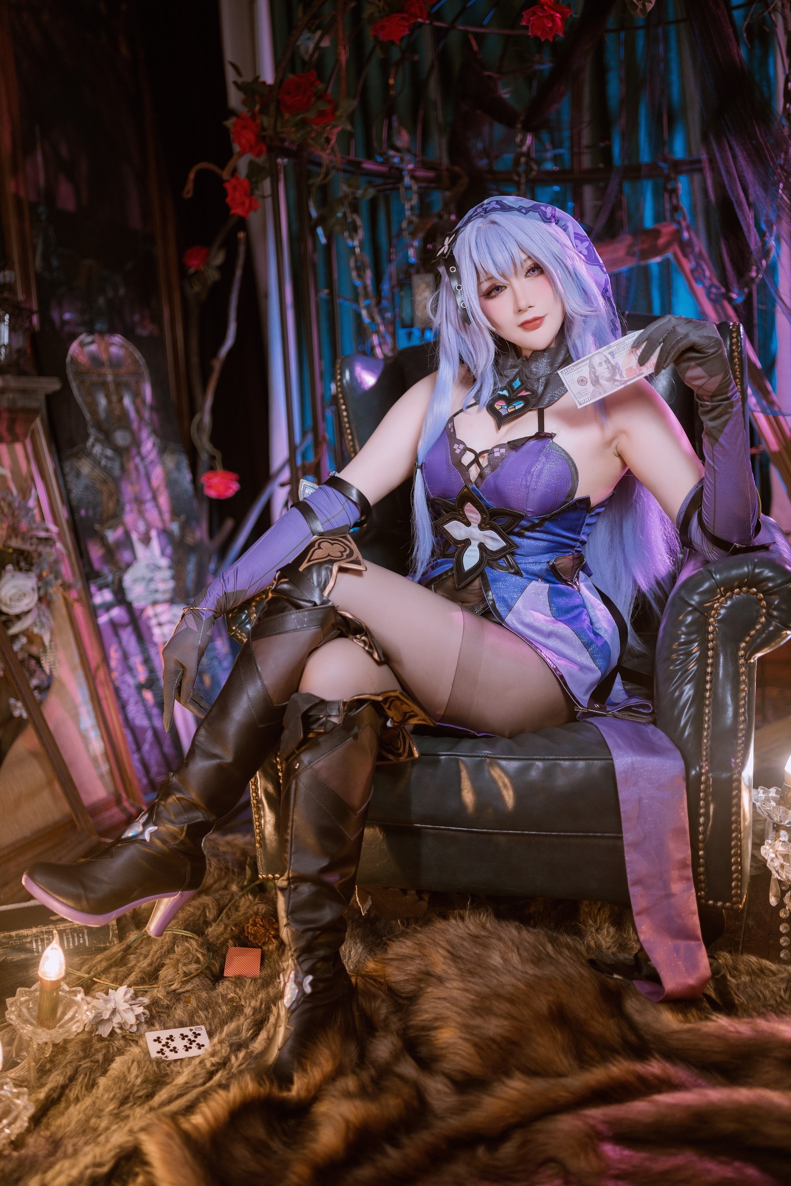 兔胖胖min – 黑天鹅 Cosplay 高清写真集（40P-413MB）角色主题插图