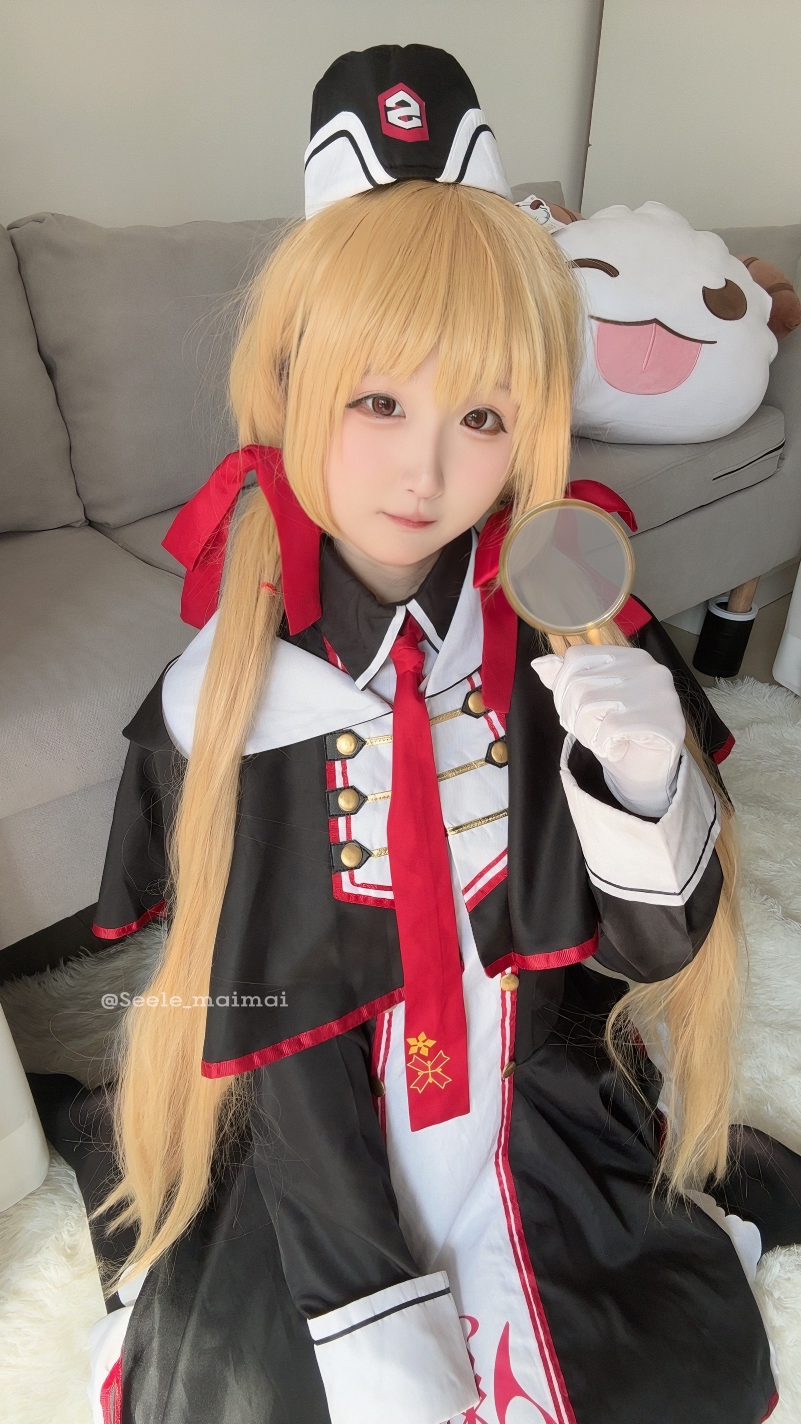 Seele麦麦在原七海 Cosplay 写真｜青春活力系高清套图（17P-17M）插图6