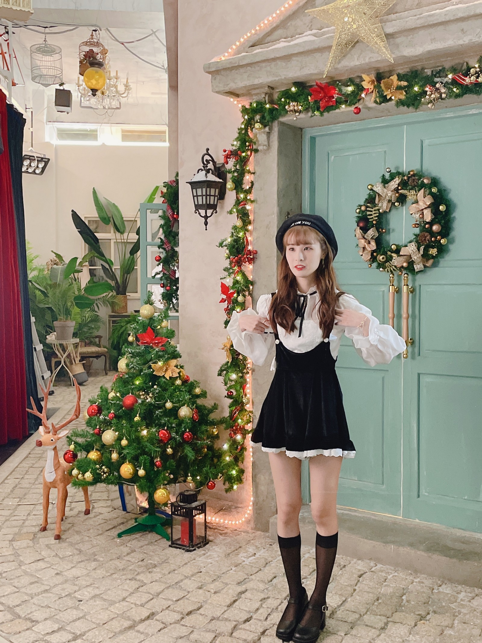 泥泥汝 圣诞主题 B 写真＋视频合集｜大型节日主题图集（460P｜19V｜1.25GB）插图8