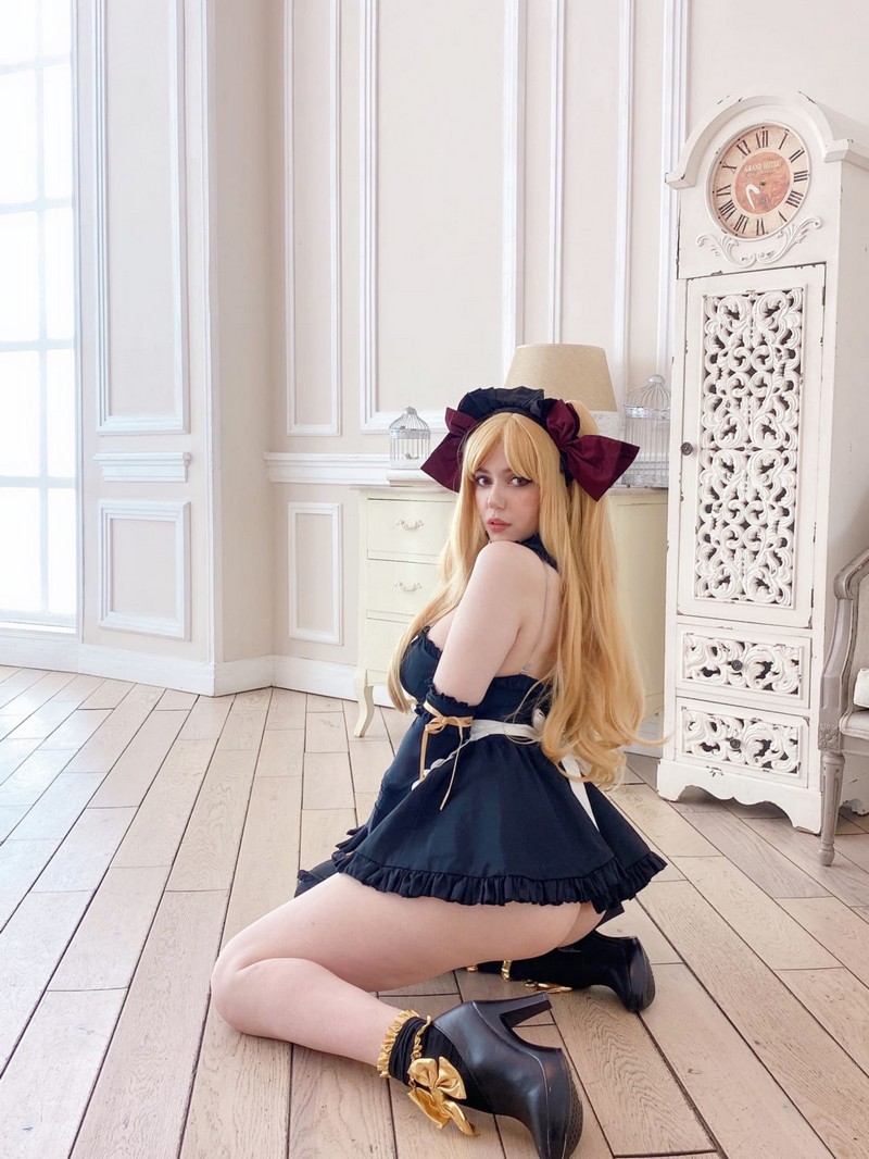 Alina Becker 艾蕾什基伽尔 Ereshkigal Cosplay Fate 系列高清写真图集【60P-42.1M】插图