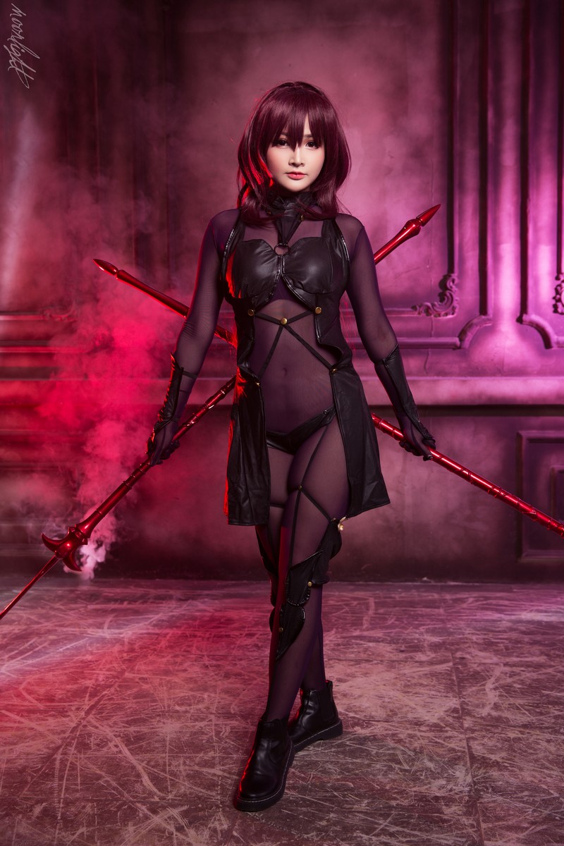 MiMi Chan 斯卡哈 Scathach Cosplay Fate Grand Order 写真图集【10P-70.1M】插图3