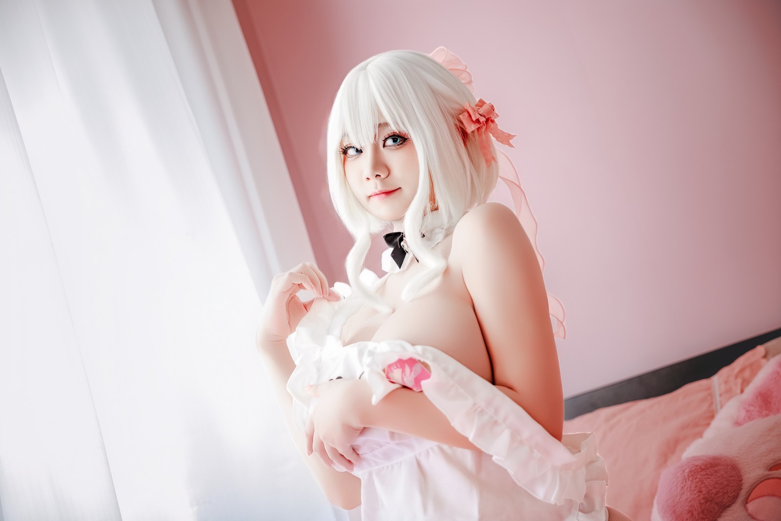 阿雪雪写真午睡围裙主题写真（90P+1V / 1.07G）居家可爱系列插图2