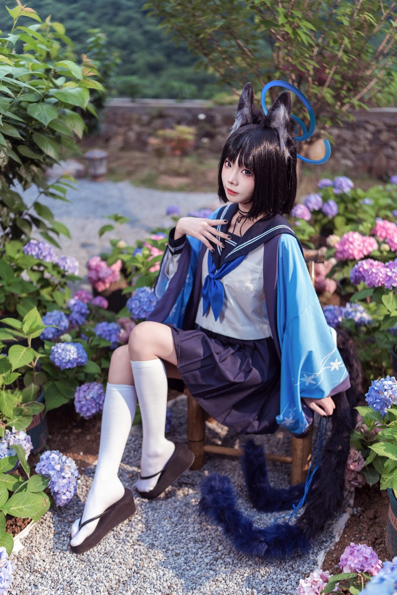 艾西Aiwest 桐生桔梗Cosplay写真图集 高清美图合集 48P (296.8M)插图4