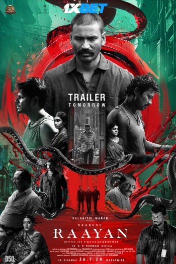 Raayan (2024) Hindi (HQ Dub) South Movie CAMRip 480p – 720p – 1080p Raayan (2024) Hindi (HQ Dub) South Movie CAMRip 480p – 720p – 1080p