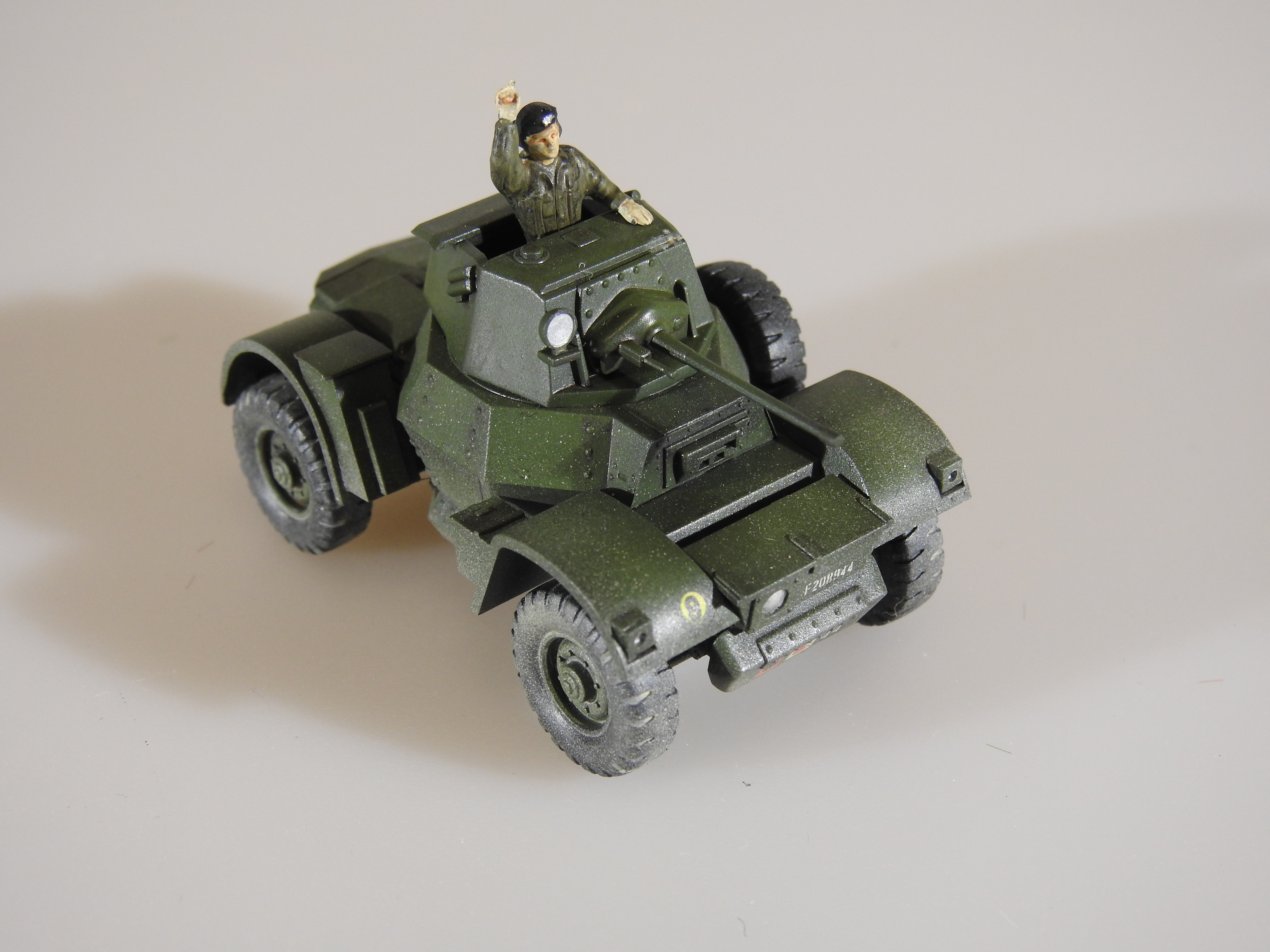 Daimler Armoured Car Mk II, Hasegawa, 1/72 - Klar DSCN7648