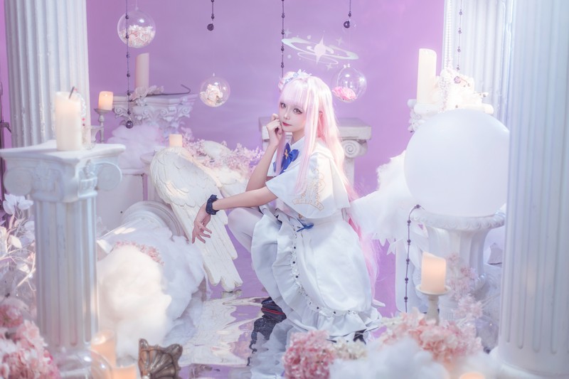 艾西Aiwest 碧蓝档案圣园未花Cosplay写真图集 高清美图合集 40P (415.8M)插图1