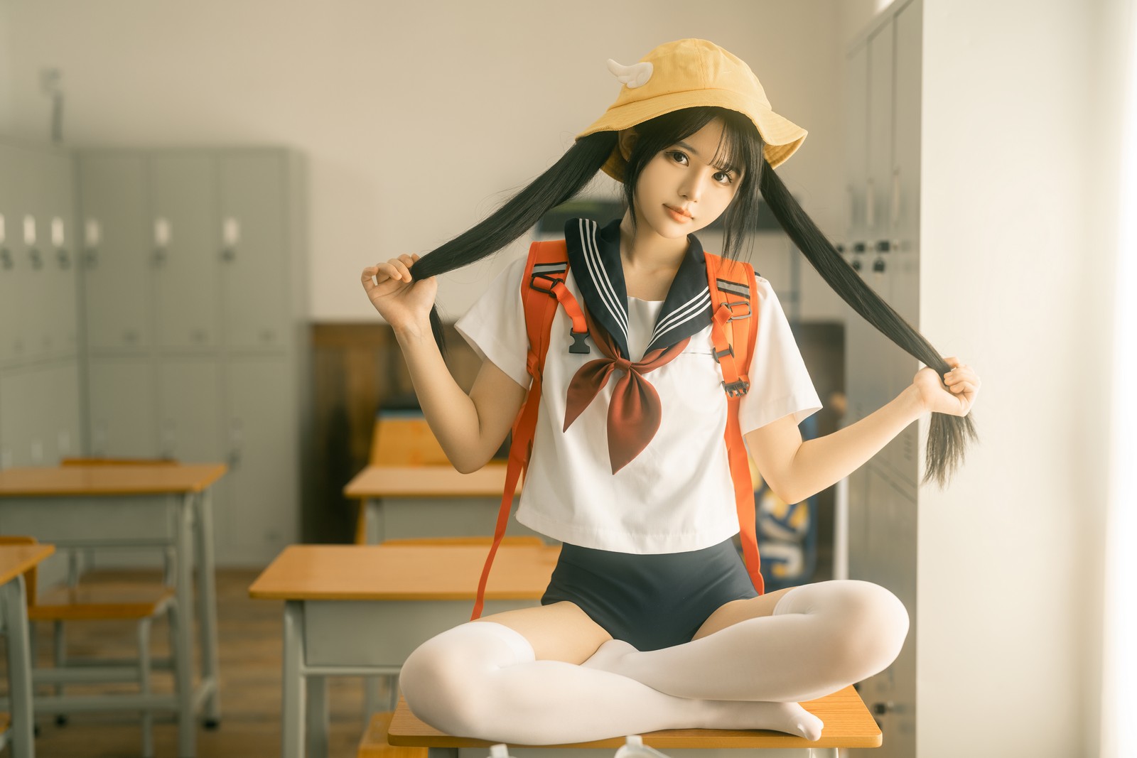 rua阮阮 小丸子 主题 写真图集｜可爱系少女高清摄影（88P｜1.21GB）插图7