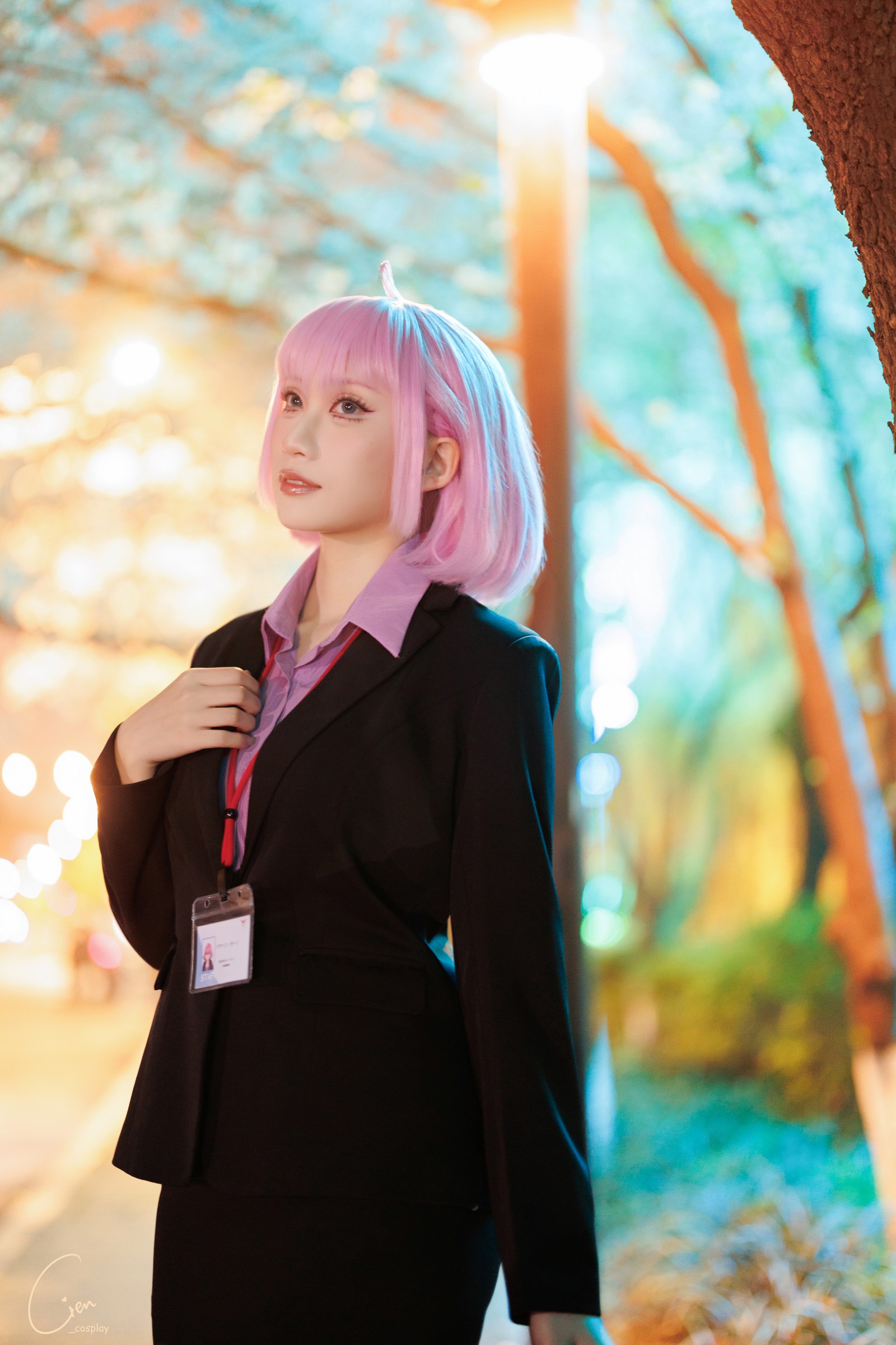 Cien恩恩 Apr.T2 Haman OL 制服 Cosplay 写真合集（25P｜192MB）插图5