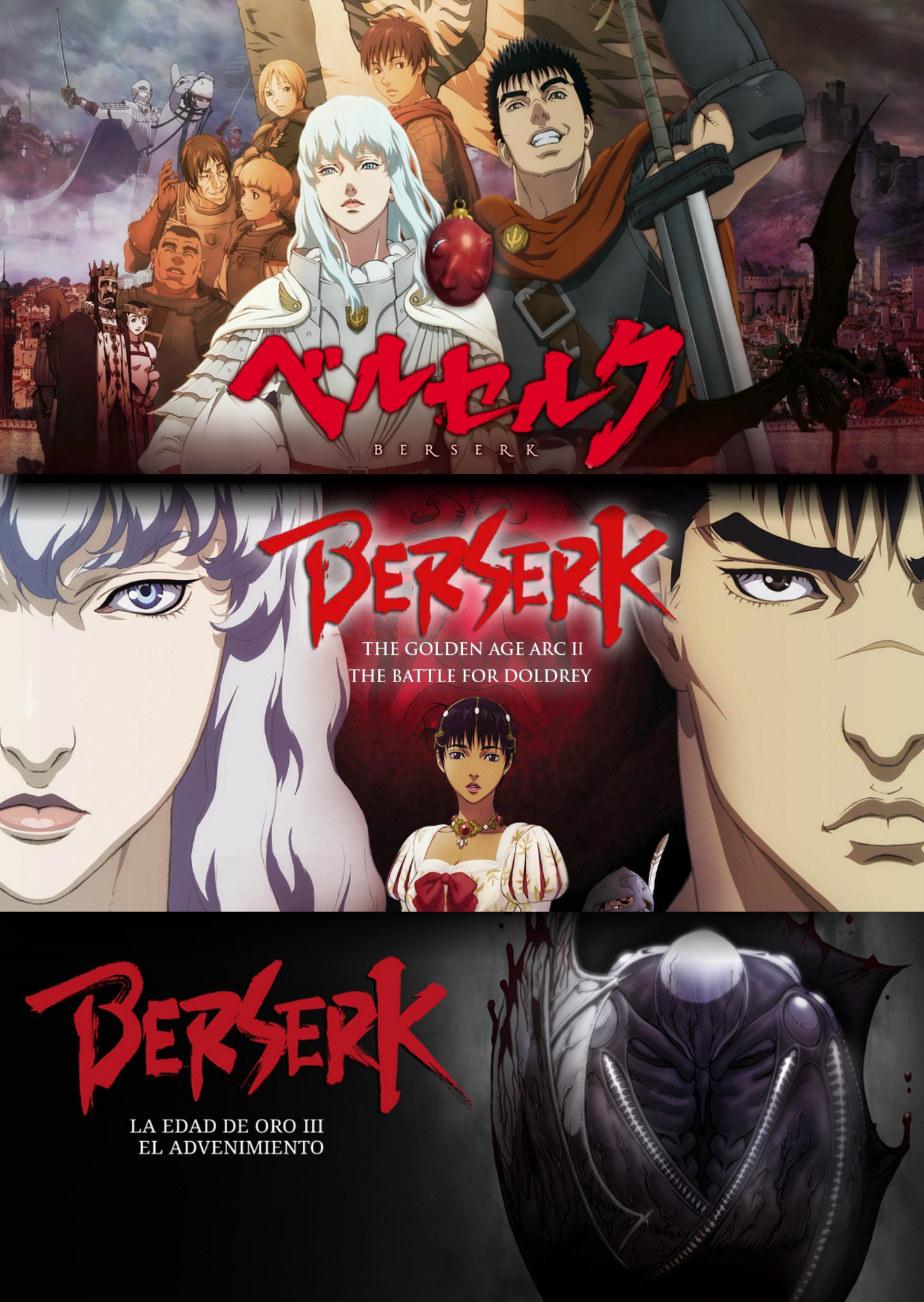 Berserk: La Edad del Oro | Bdrip | Cast/jap+Sub | 03/03 | MKV-1080p  Berserk-Pelicula