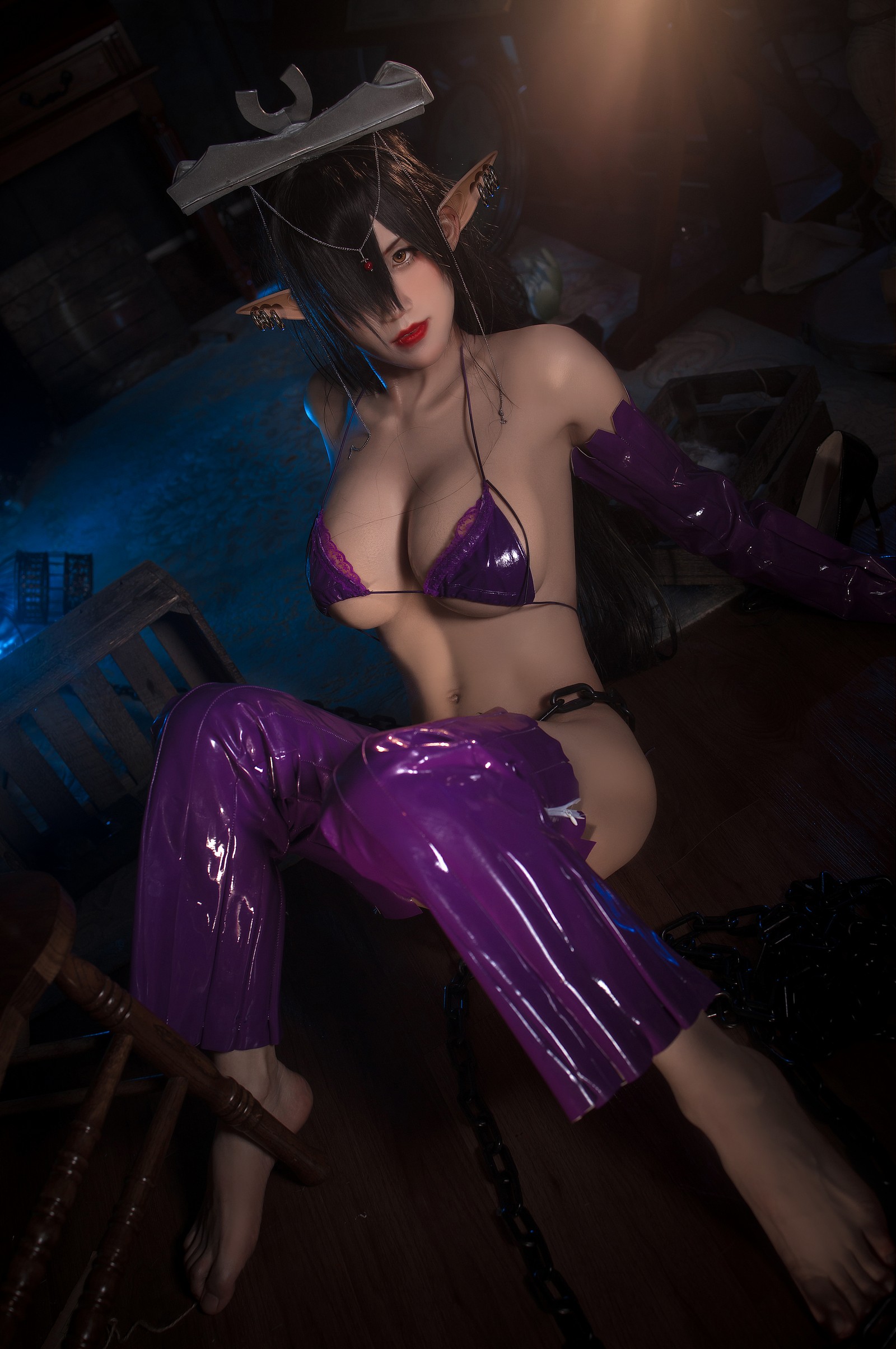 桜满三时 – 黑兽奥利卡 同人 Cosplay 高清写真集（32P-464.5MB）角色扮演插图7